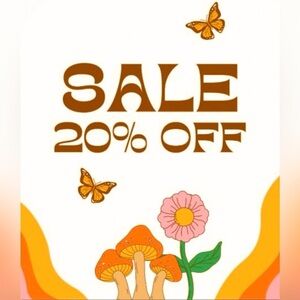 💕 20% OFF any items you “LIKE” in my closet! 💕 All items included in Sale.